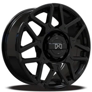 Wildland – Cyclone – Black – 17″x8″ 10mm – All weather Wheels – C1786393510106GB